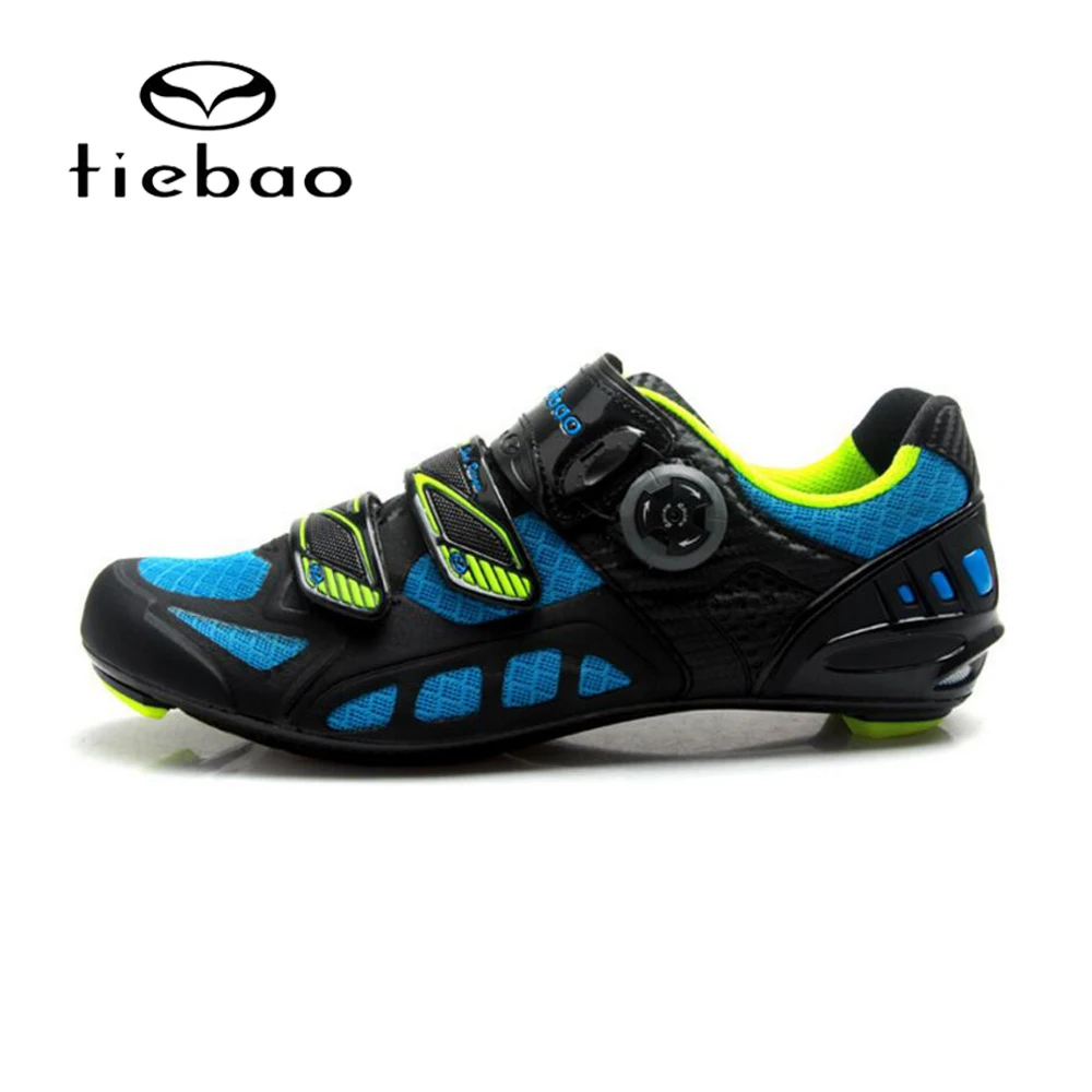 

TIEBAO Carbon Fiber Road Bike Shoes Lightweight Road Cycling Shoes Outdoor Sport Bike Shoes Bicycle Sneaker Self-locking