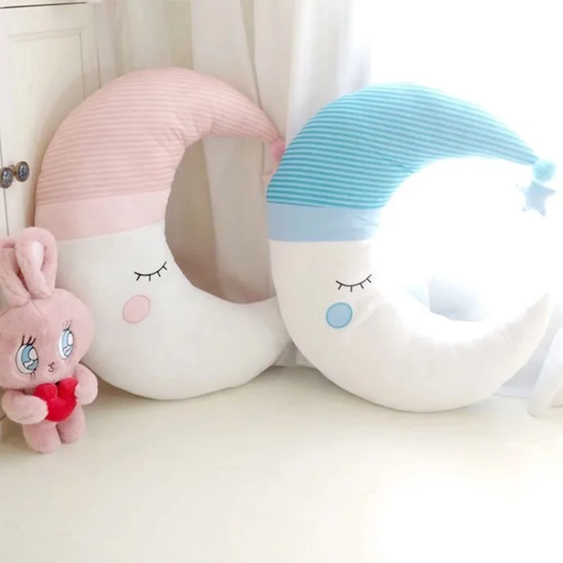 Подушка для грудного вскармливания с Луной и звездой в стиле INS украшение детской