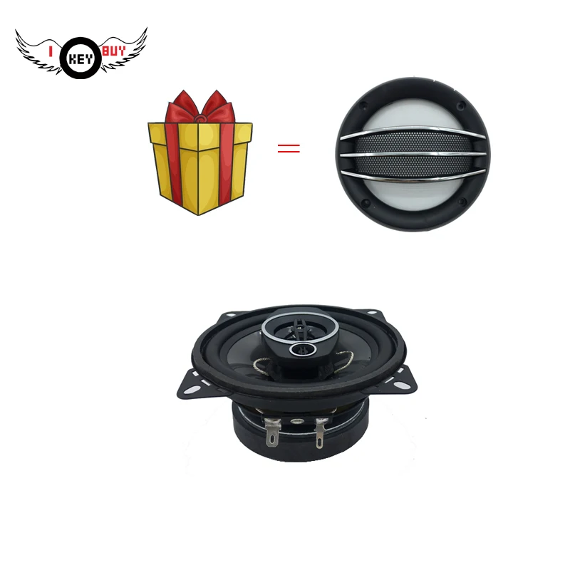 

1pc 4 inch 200W 4 Ohm 3 Ways Coaxial Car Speaker Audio Vehicle Auto Stereo Hifi Full Range Louder Speakers