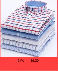 Winter mens work shirts striped solid color Long sleeve social men dress shirt oxford male shirts Plus size 4XL White color