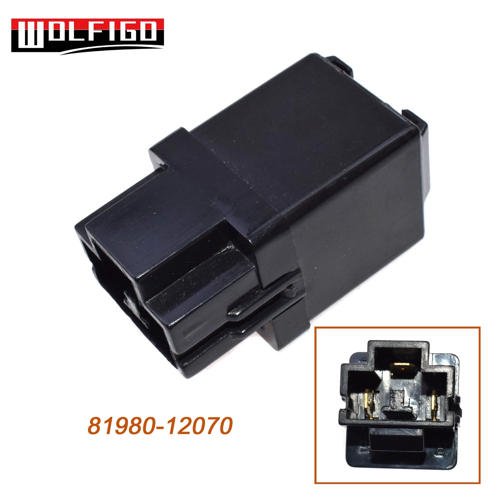 WOLFIGO Новое поворотное реле для Toyota Corolla MR2 Camry RAV4 Hilux 81980 12070 166500 0300 8198012070