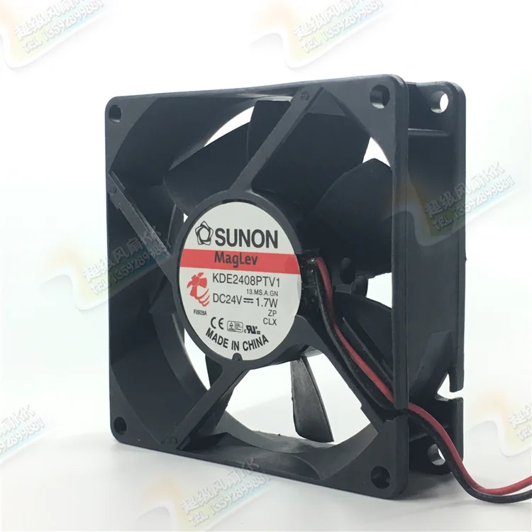 Новый SUNON KDE2408PTV1 8 см 8025 24 в 1 7 Вт 80*80*25 мм инвертор супер тихий вентилятор |