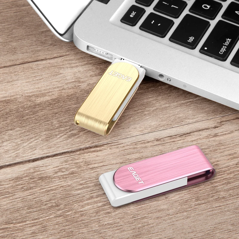 EAGET F50 Usb флеш-накопитель 32 ГБ 16 металлическая ручка привода 64 USB stick