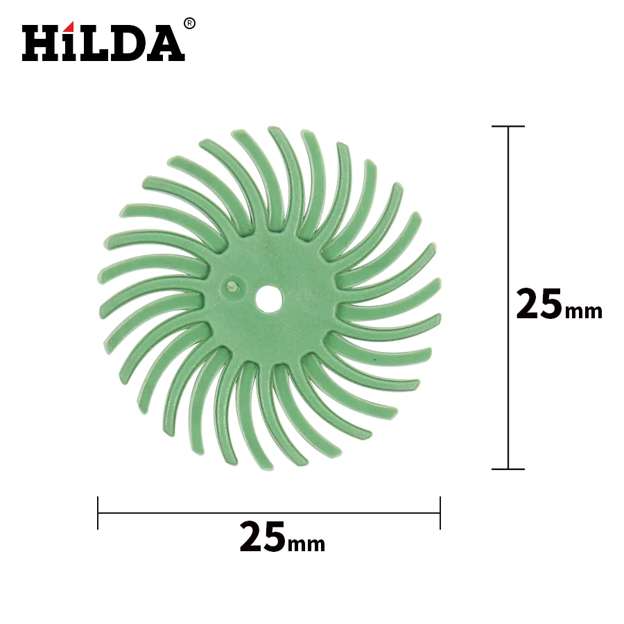HILDA 6 шт деталей абразивные кисти смешанные крупной зернистости Dremel аксессуары для Dremel роторные инструменты