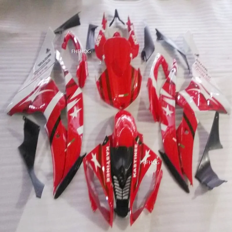 

Мото полный комплект обтекателей для Yamaha YZF R6 2008-2014 2009 2010 2011 2012 YZF R6 черный красный белый ABS инъекционные детали