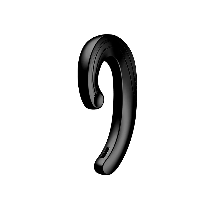 Black Костная проводимость Bluetooth гарнитура Q9 наушники Hands-free мини беспроводные гарнитуры вкладыши с микрофоном для iPhone xiao - Цвет: Black