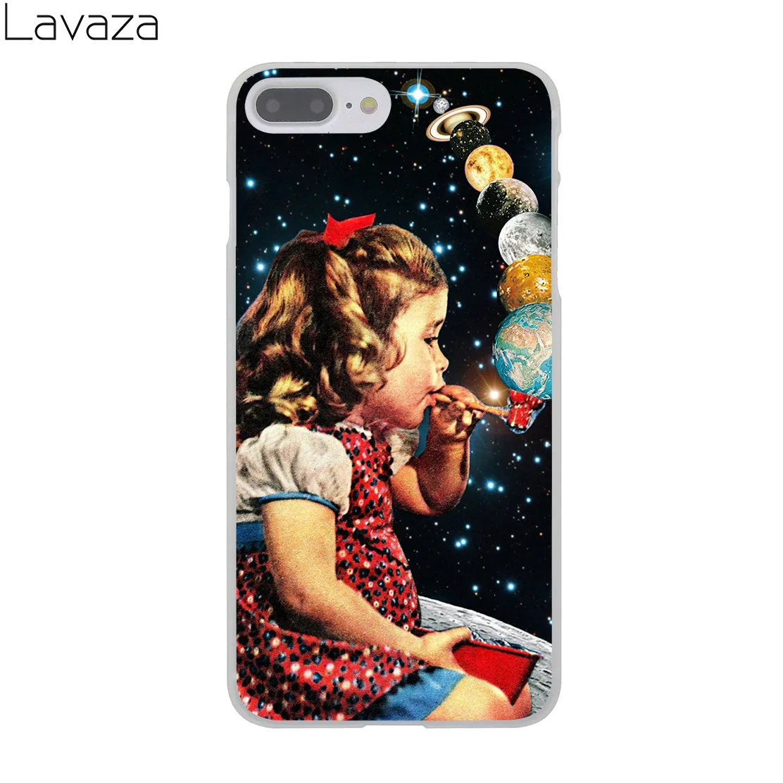 Lavaza Stars Moon астронавт воздушного корабля Cat 8Plus жесткий чехол для телефона iPhone XR X 11 Pro XS Max 8 7 6S 5 5S SE 4S 4 10 - Цвет: 5