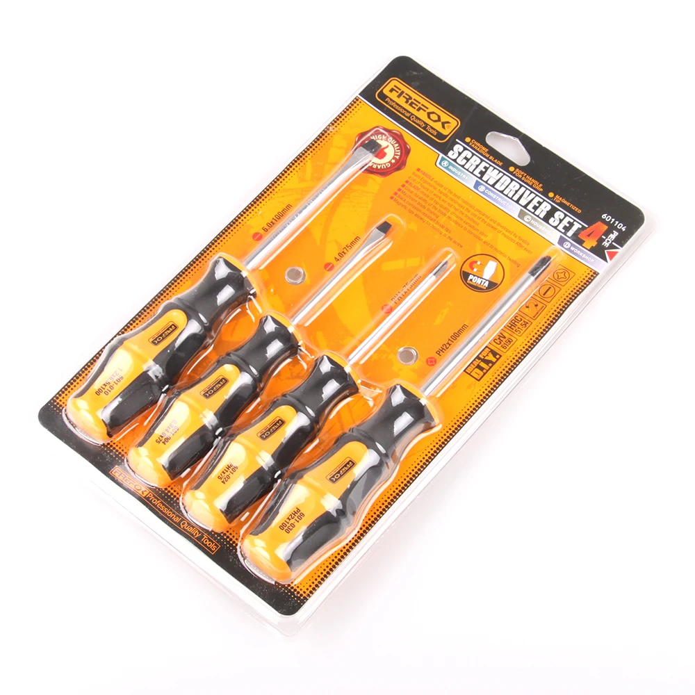 4 шт. Набор отверток Магнитный прорези Филлипс бытовой техники ремонт руки набор