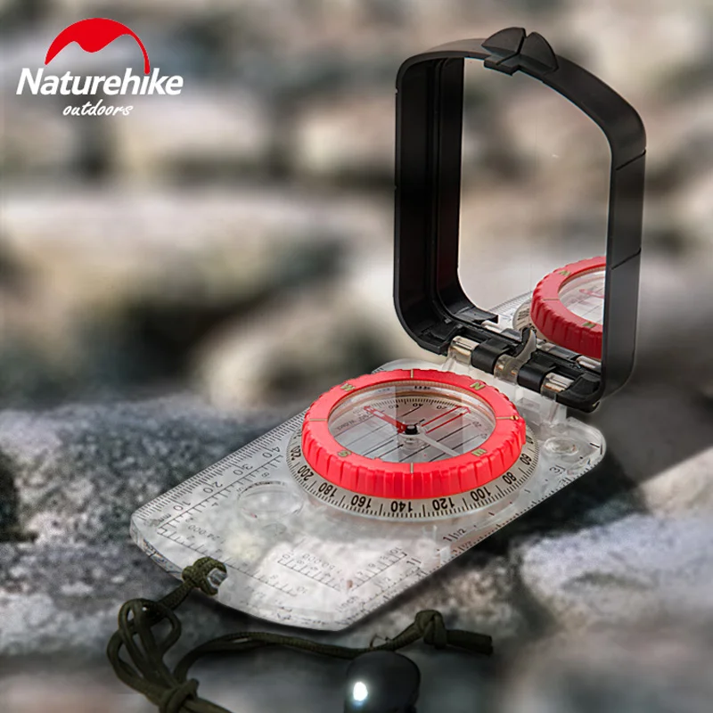 Многофункциональный компас NatureHike водонепроницаемый с зеркалом со