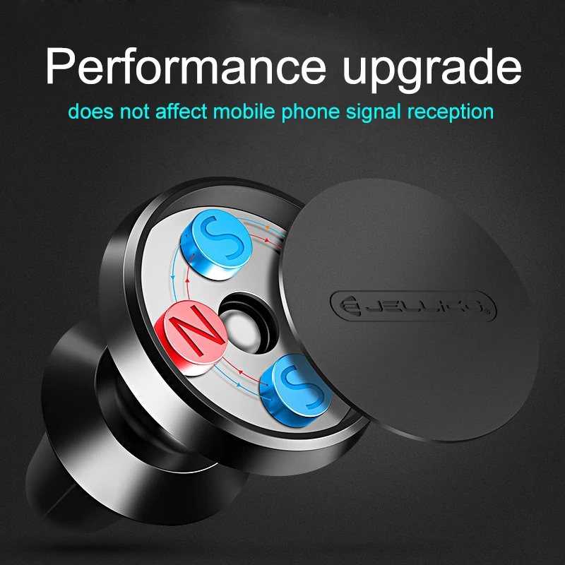 Jellico магнитный автомобильный держатель для телефона iPhone samsung 360 Air Mount мобильного в