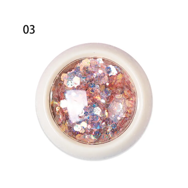 color3 1 коробка высокого качества супер голографическая Мерцающая снежинка 2x2 мм "бархатная галактика" пигмент, дизайн ногтей, УФ смола, гель для ногтей, акрил для ногтей, jy - Цвет: color3