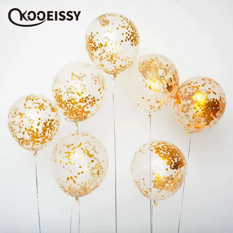 5 шт. конфетти воздушные шары праздничные украшения подарок на день