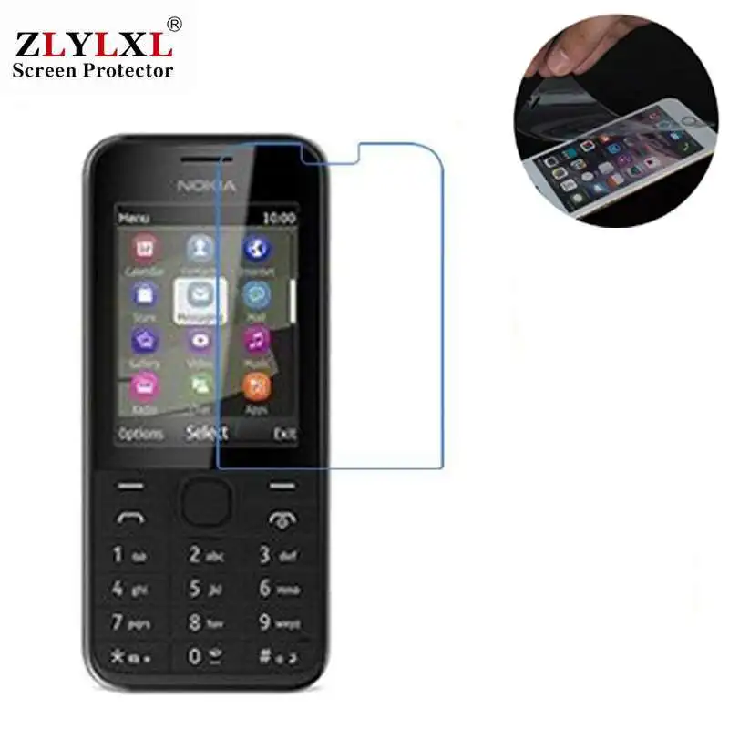 3 шт. HD Сохранение зрения для nokia 208 защитная пленка 207|Защитные стёкла и плёнки