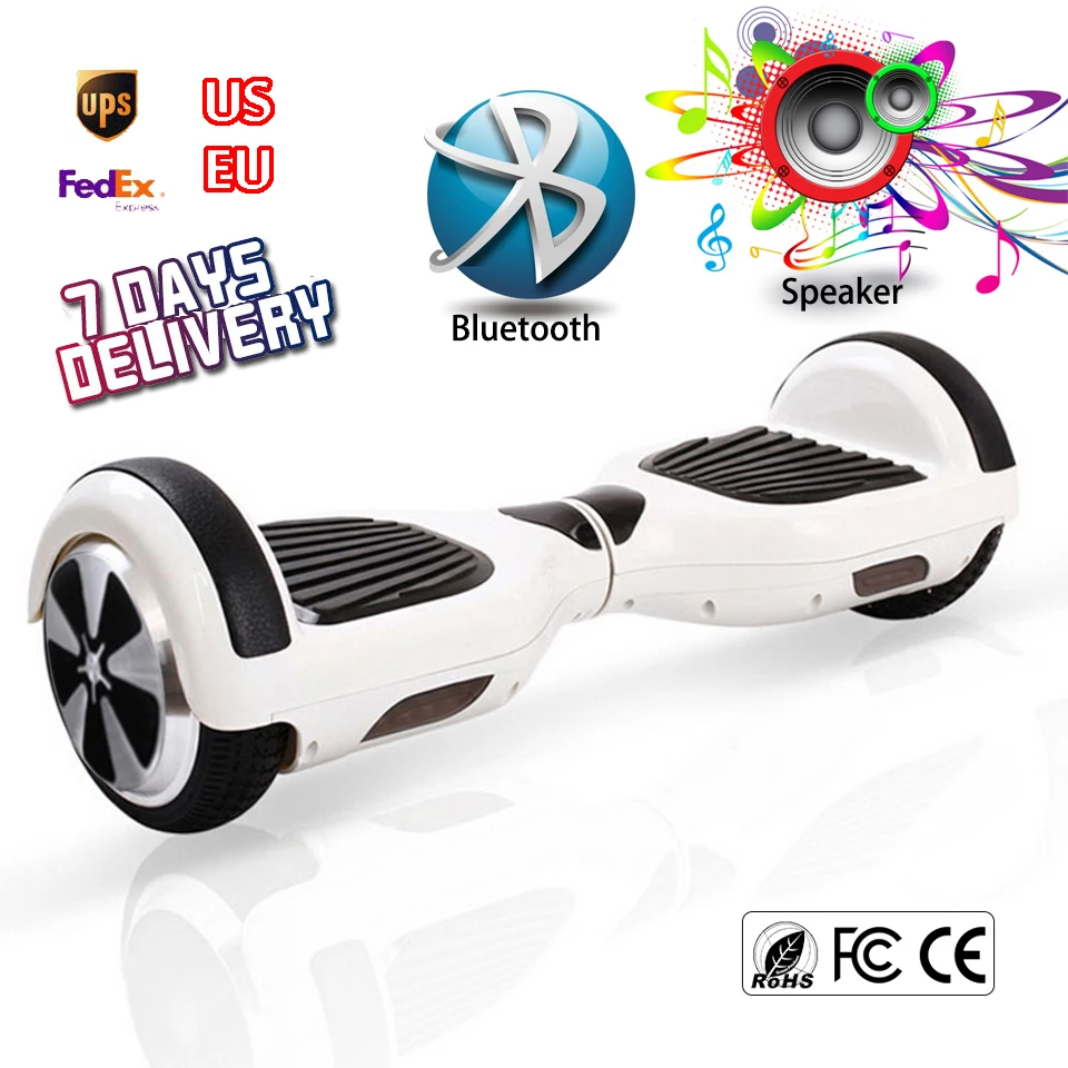 Синий Смарт-Скутер Скейтборд Электрический Баланс Колеса Одноколесном