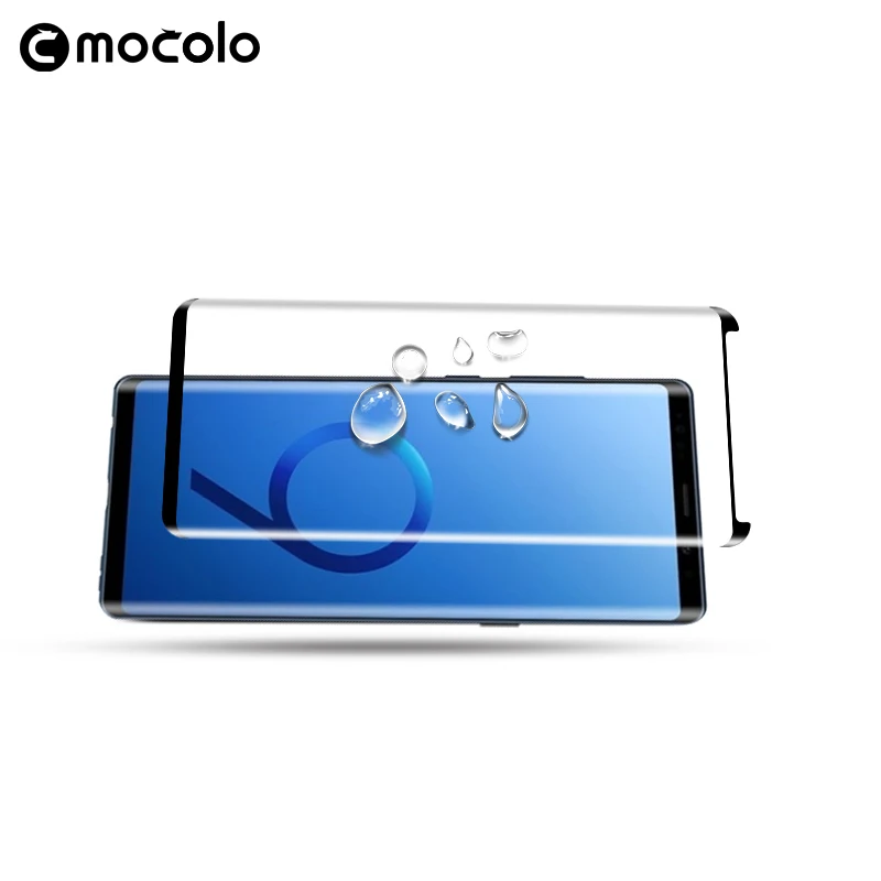 Защита для экрана Samsung Note 9 Mocolo S8 S9 Plus с изогнутыми краями тонкое 3D закаленное