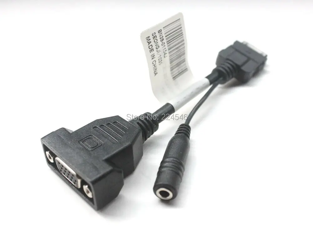 Оригинальный/оригинальный адаптер для телевизора LED VGA ПК аудио Samsung TV|vga - vga|vga pctv