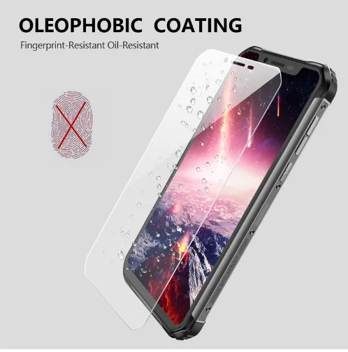 Originale Blackview Temperato Pellicola di Vetro BV9600 Pro Scratch Prova Facile Da Installare Protezione In Della Cope|Защитные стёкла