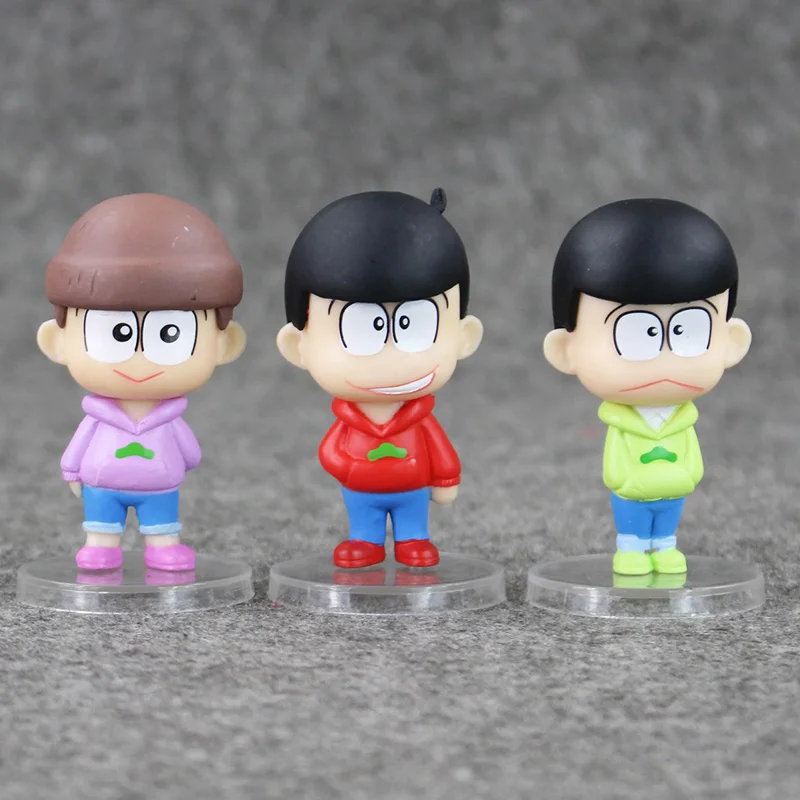 6 см шт./лот аниме Osomatsu san Mr osomatsu Karamatsu Ichimatsu мини ПВХ экшн фигурка модель игрушки