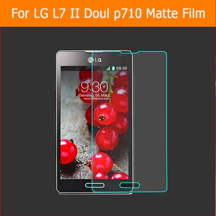3 шт/1 лот однокарточная Антибликовая матовая пленка для LG L7 II P710 P713 P714 4