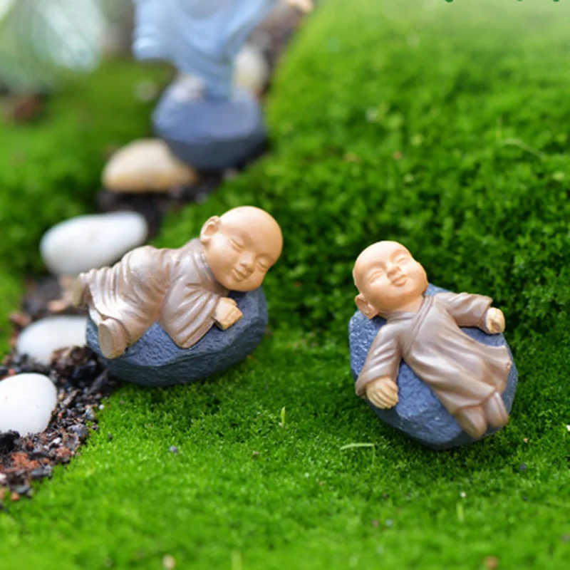 Мультяшные миниатюрные куклы из смолы 4 шт. | Дом и сад