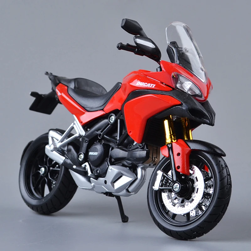 Модель мотоцикла MAISTO DMH 1200S в масштабе 1:12 красный литая металлическая миниатюрная