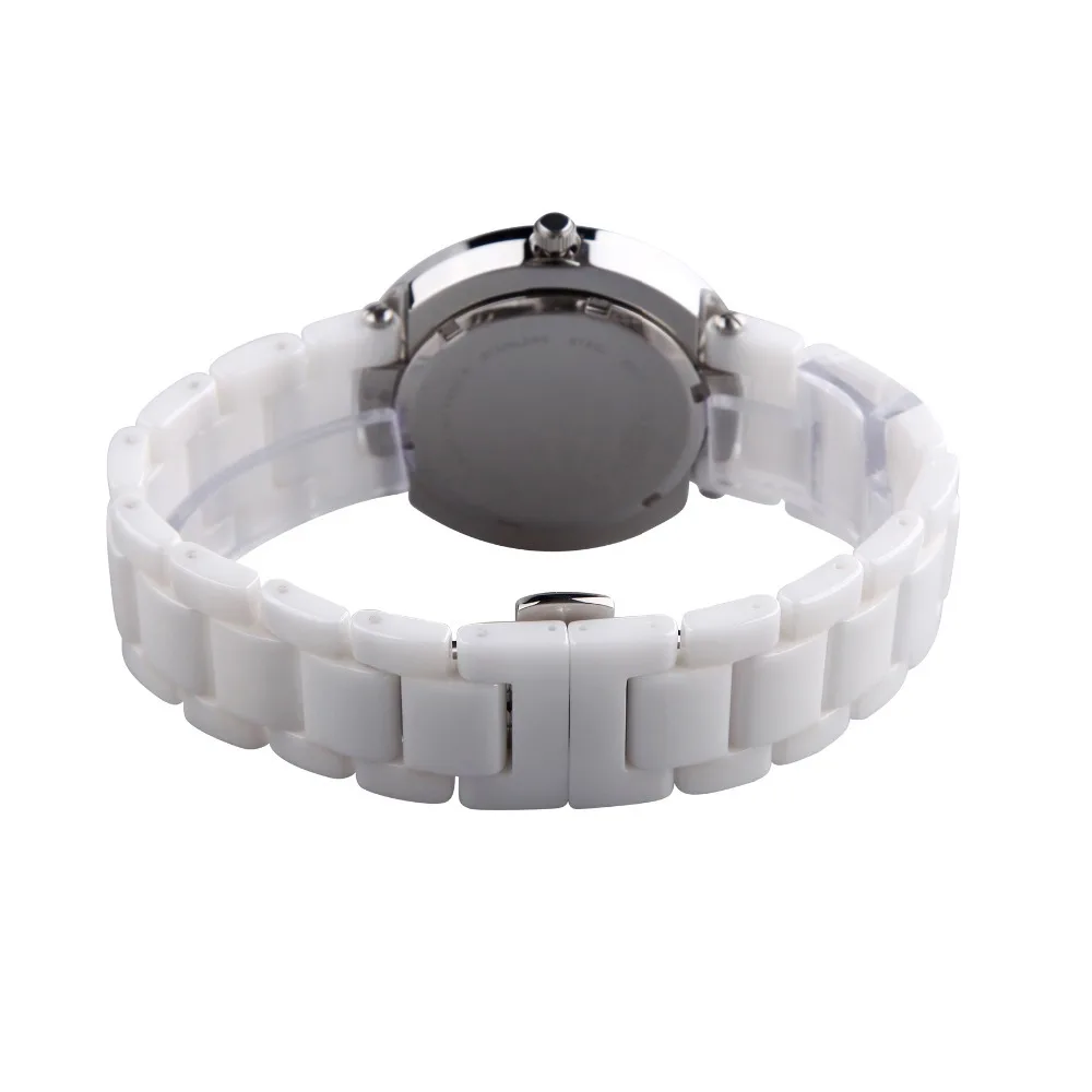 Time100 женские Модные Керамические Кварцевые Часы Ювелирные Изделия Авто Дата