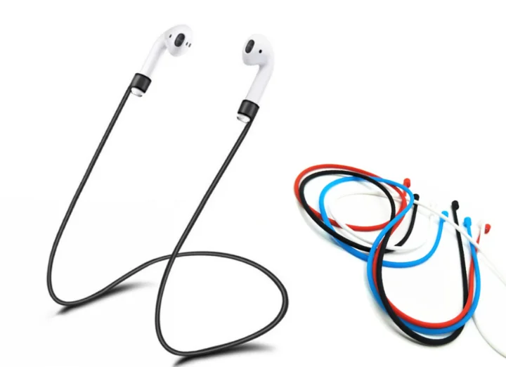Силиконовые наушники с защитой от потери веревки кабель для AirPods Apple ремешок