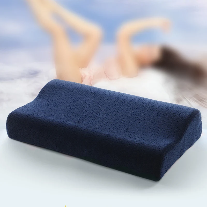 Memory Pillow Peace of mind Slow rebound Wave pillow Neck Repair cervical spine Relaxed sleep Ergonomic design | Красота и здоровье