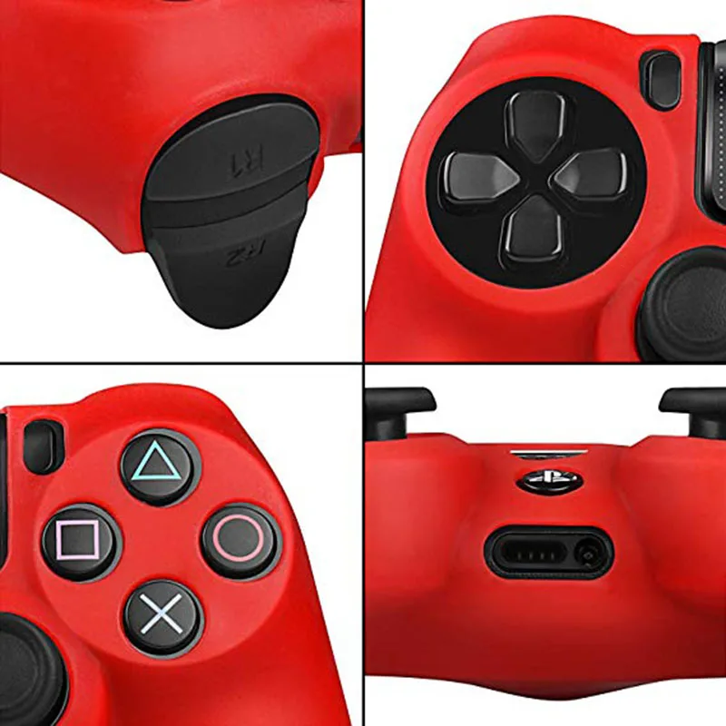 Мягкий силиконовый резиновый чехол для контроллера Sony Play Station Dualshock 4 PS4 DS4 Pro Slim |