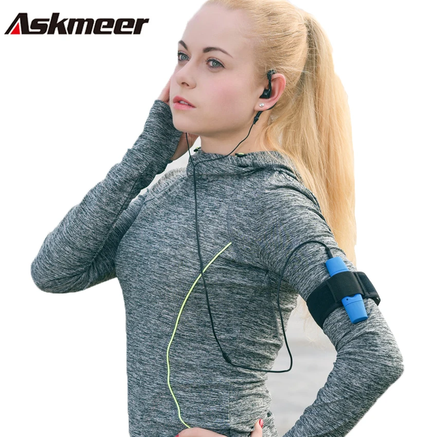 Askmeer Спортивный MP3 плеер IPX8 водонепроницаемый 8 Гб подводный музыкальный стерео