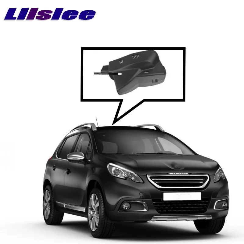 Автомобильный видеорегистратор LiisLee с Wi Fi для Peugeot 2008 2013 ~ 2017|driving video recorder|video recordercar