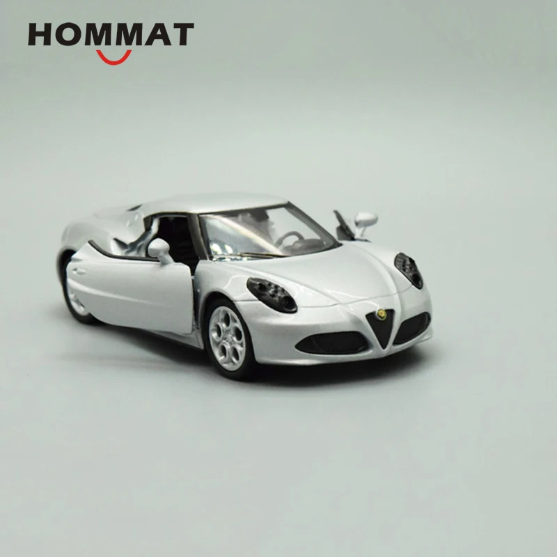 HOMMAT имитация 1:36 Alfa Romeo 4C спортивный автомобиль литая модель игрушечного