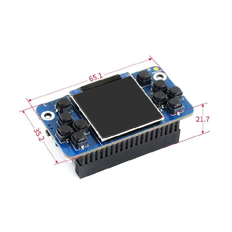 Raspberry pi zero Game raspberry pi 1,54 дюймов ЖК-дисплей с зарядным наушником и функцией зуммера также для raspberry pi 3B+ zero W