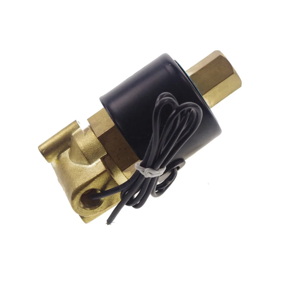 Электрический электромагнитный клапан водяной воздушный N/O 24V DC 1/4 &quot нормально