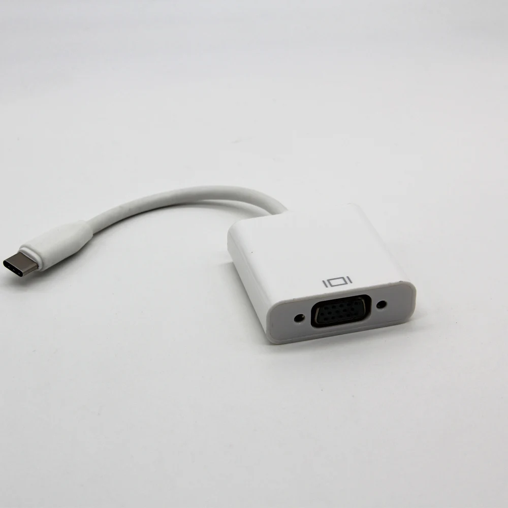 USB-C к VGA адаптер USB 3 1 Type C женскому кабель для нового Macbook 12 дюймов Chromebook Pixel Lumia 950XL |