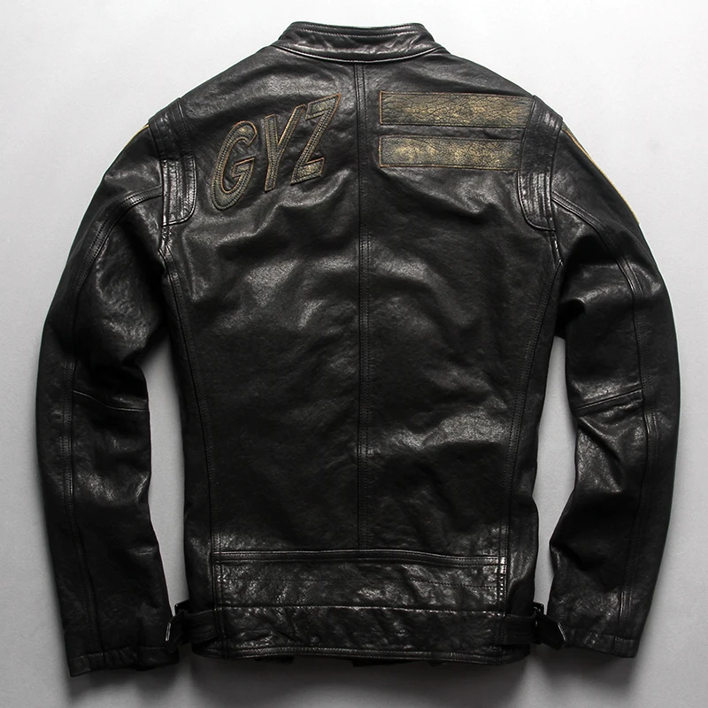 2019 Высокая мода Лоскутная Мужская мотоциклетная куртка slim fit с надписью rivat mortorcycle