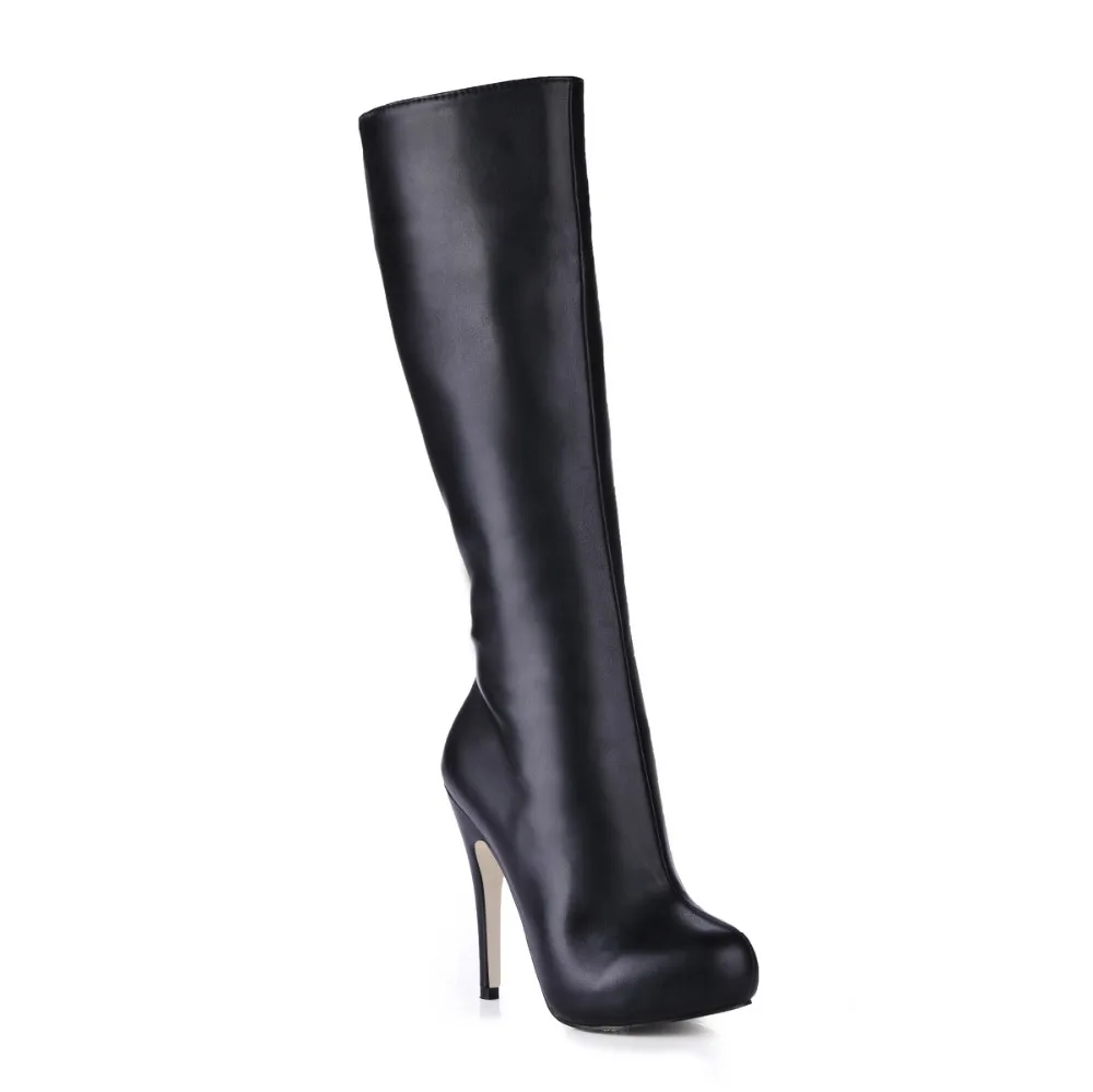 2018 г. новое поступление модные сапоги пикантная женская обувь высокие до колена