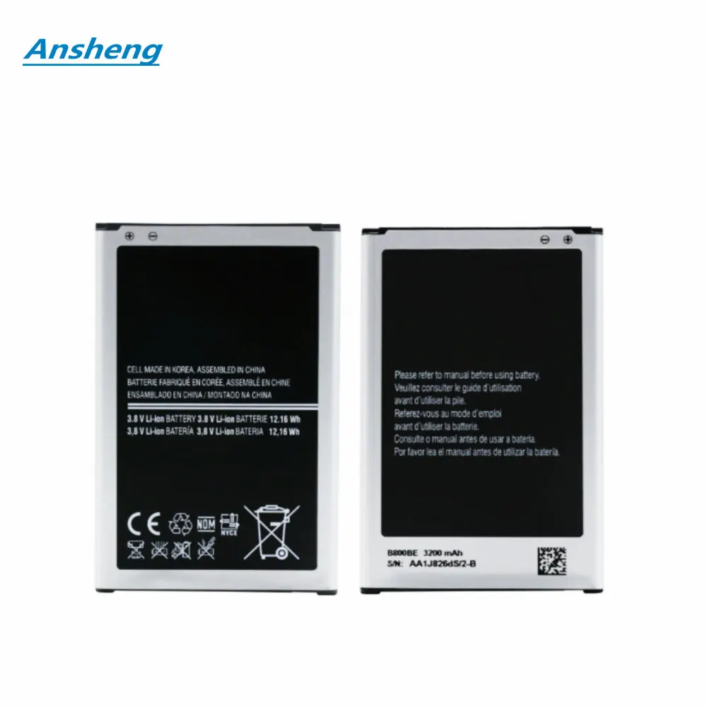 Высококачественный аккумулятор B800BU B800BE B800BC 3200 мАч для Samsung Galaxy Note 3 N900 N900A N900T N900P