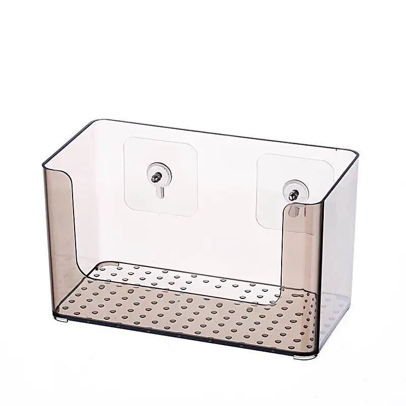

2019 new Simple Suction Cup Sink Shelf Soap Sponge Drain Rack Kitchen Bathroom Shelves Sucker Hanging Basket Storage Tool U3