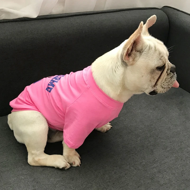 Крутая семейная Одежда для собак домашних животных летняя мягкая одежда