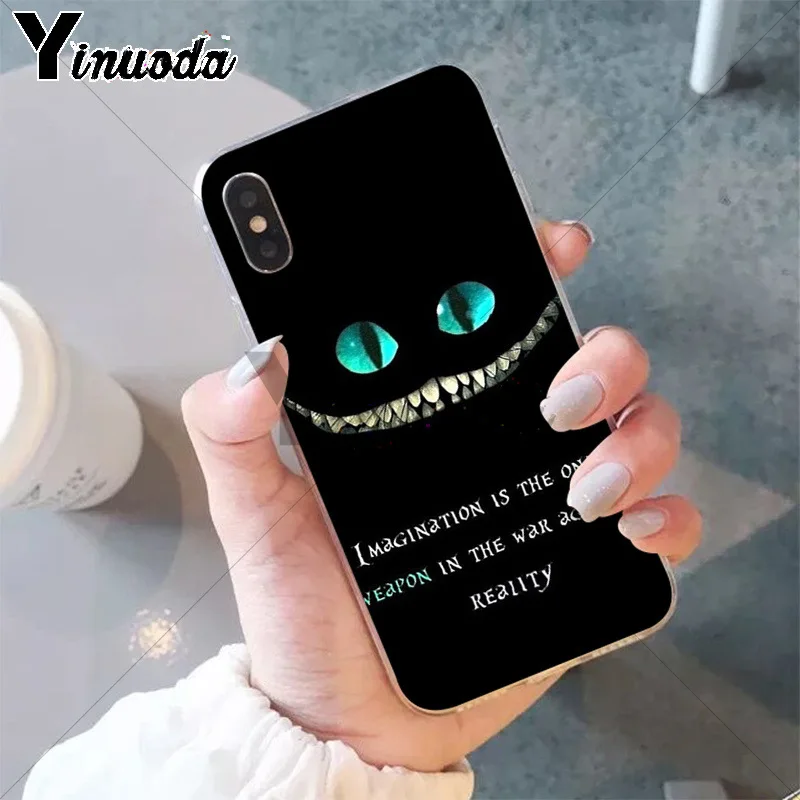 11pro MAX Алиса в стране чудес Чеширский кот красочные милые аксессуары для телефона