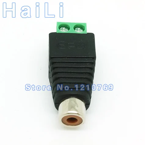 10 шт. CAT5 RCA Женский ТВ Видео балун Разъем для CCTV камеры Клеммная колодка в AV
