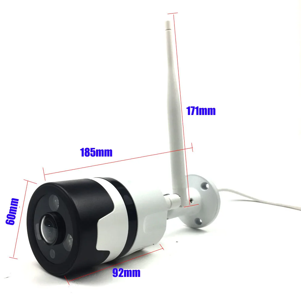 Yoosee 360 3D Wifi ip-камера 1080P 3MP 960P CMOS сенсор открытый с 3 массивами Поддержка ИК-светодиода Onvif SD карта детектор движения сигнализация