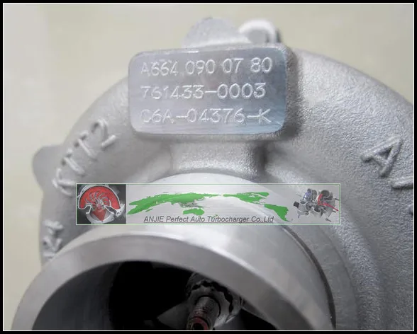 Бесплатная доставка Turbo GT1549V 761433 761433-5003S A6640900880 A6640900780 для SSANG YONG Kyron M200XDi Actyon A200XDi 2.0L