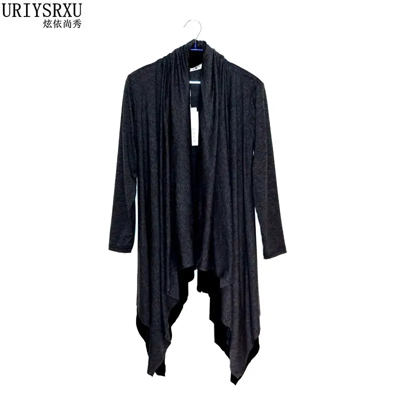 Корейская версия кардиган пальто плащ двойной личности прилив заклинание цвет с