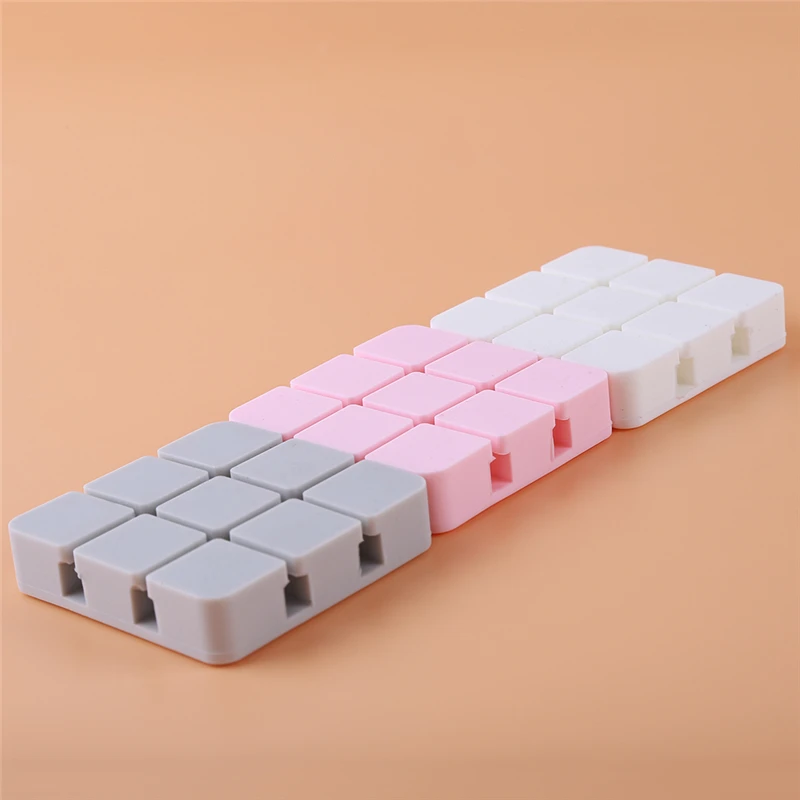 Line Plug Storage Rack Desktop self-adhesive Fixed Clip Fixing Device Holder Silicone 2019 Fashion | Дом и сад