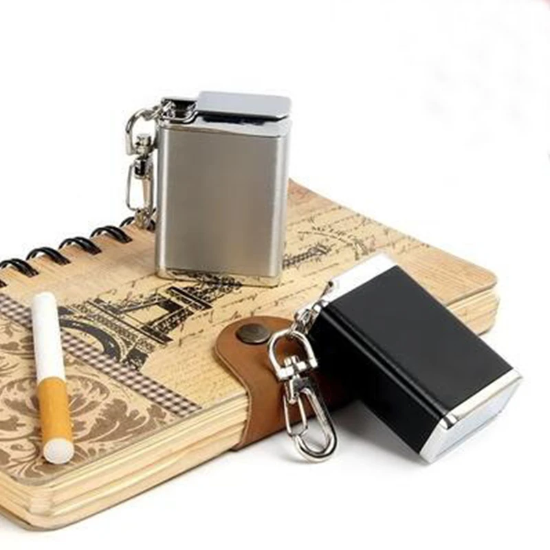 Бутылка для хранения на открытом воздухе квадратный многофункциональный брелок