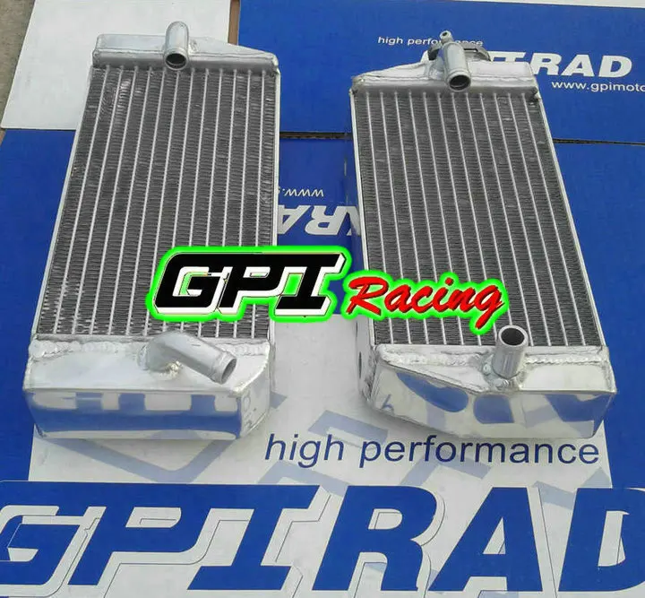 GPI алюминиевый радиатор для Honda CRF450R CRF 450R CRF450 02 03 04 2002 2003 2004 | Автомобили и мотоциклы