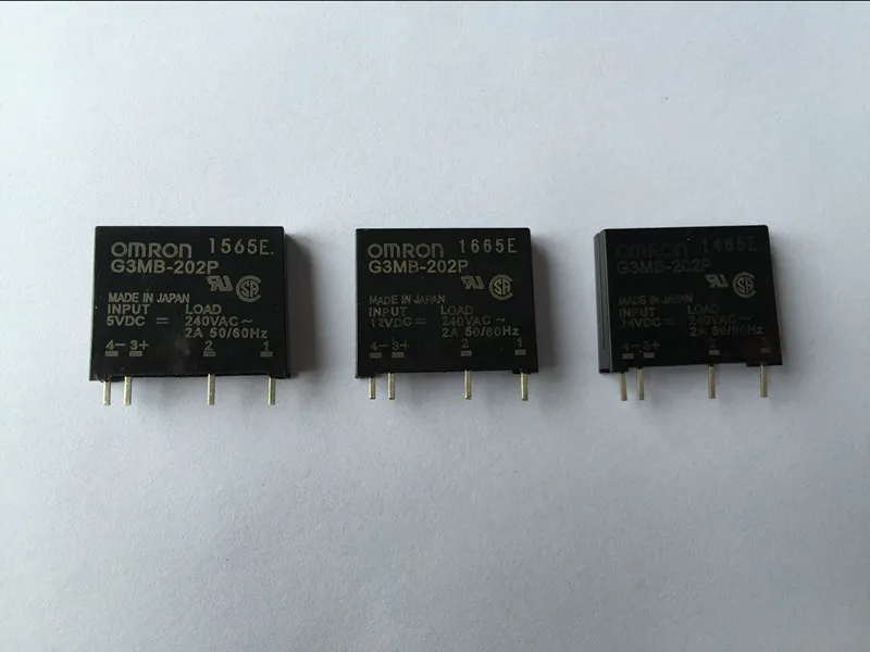 1 шт./лот G3MB 202P 5VDC 12VDC 24VDC DC AC SSR IN 5VD Out 240VAC 2A твердотельное реле|solid state relay|state relaysolid |