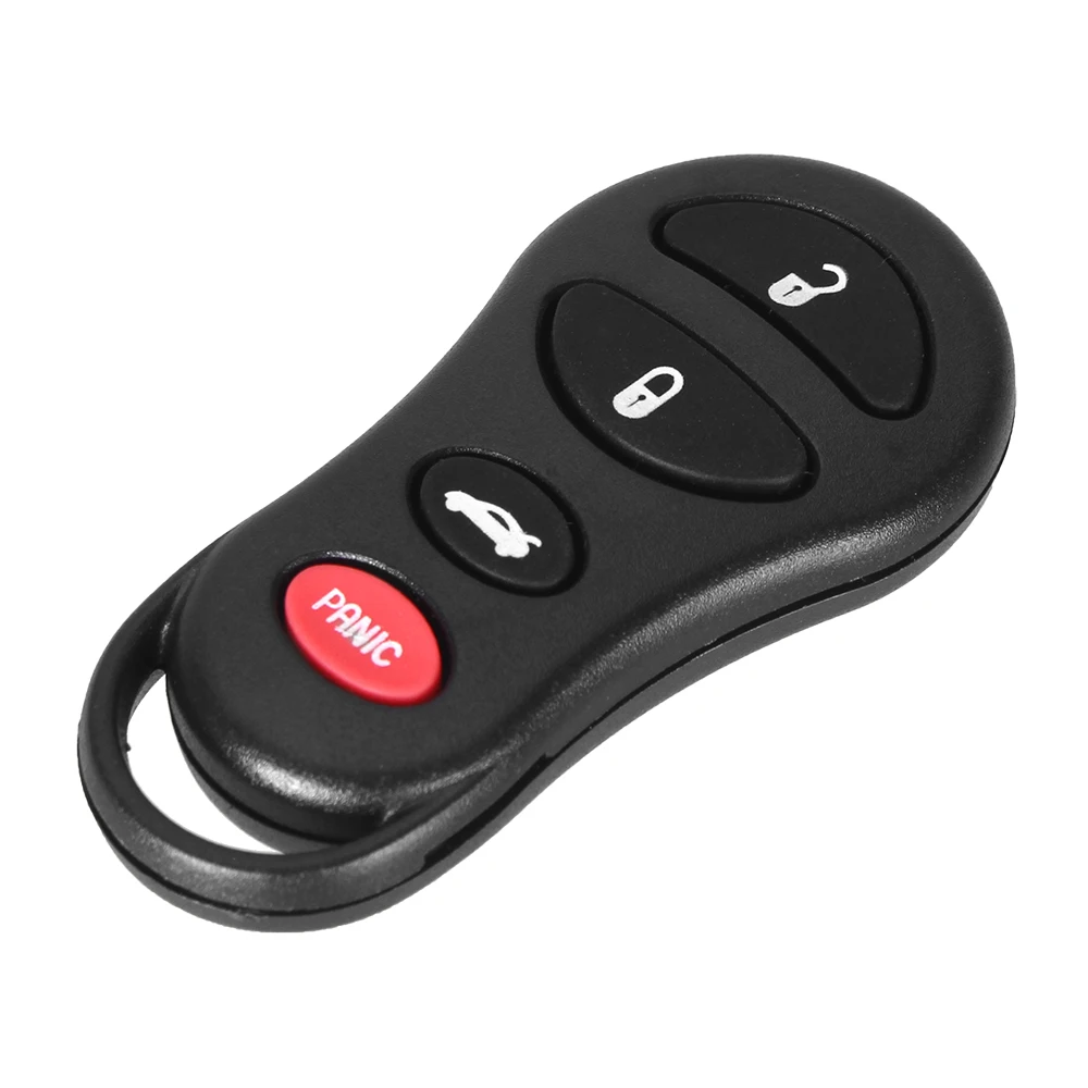 DANDKEY 3 4 кнопки дистанционного ключа оболочки чехол для Chrysler Voyager Dodge Dakota Jeep Cherokee